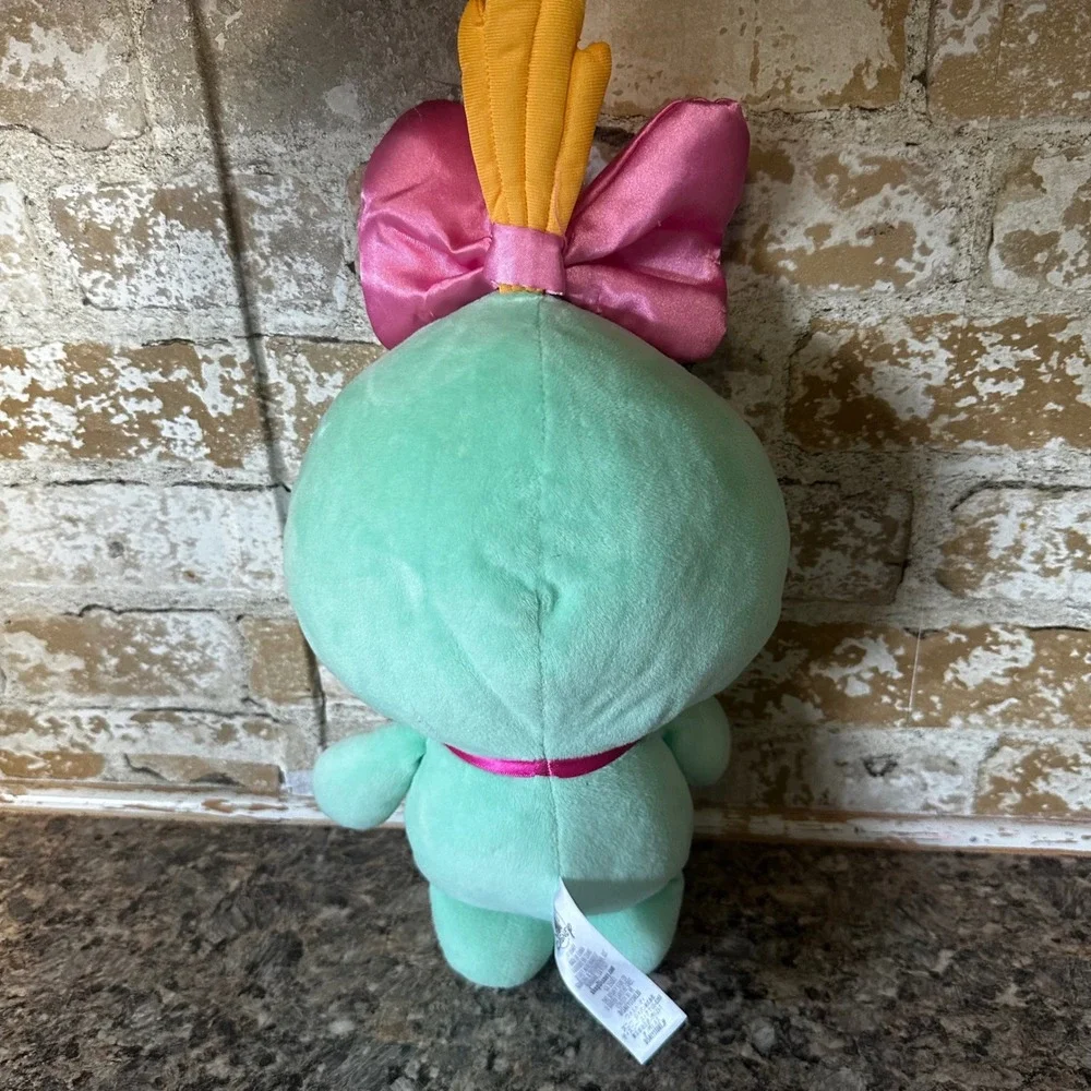Disney Scrump Plush Lilo & Stitch Small Mint Green Good Button Eyes Rag Doll